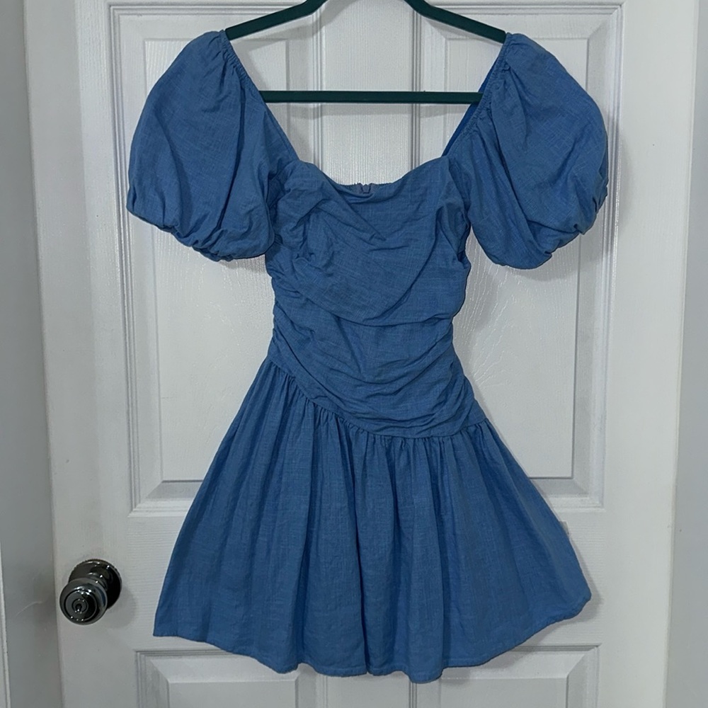Fortunate One: Time Again Dress Blue - Size 6